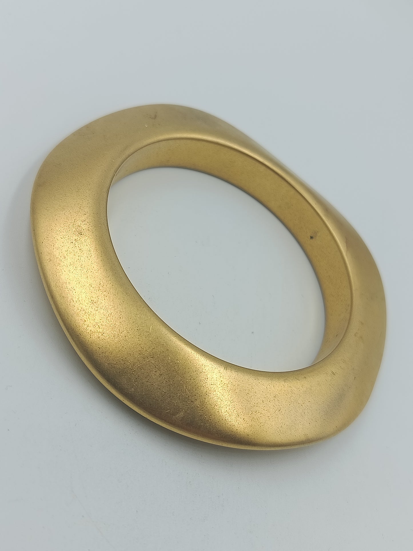 Elegante Vintage Statement Armreif Goldfarben Breiter Bangle