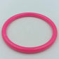 Vintage Armreif Pink  Schlichter Kunststoff Bangle 8 cm