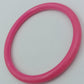 Vintage Armreif Pink  Schlichter Kunststoff Bangle 8 cm