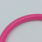 Vintage Armreif Pink  Schlichter Kunststoff Bangle 8 cm