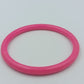 Vintage Armreif Pink  Schlichter Kunststoff Bangle 8 cm
