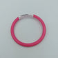 Vintage Armreif Pink  Schlichter Kunststoff Bangle 8 cm