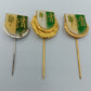 3x Vintage Anstecknadel LOGI Landesverband Hessen Set Sammler Pins