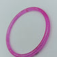 Vintage Armreif Pink transparent Glitzer Kunststoff verspielt
