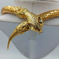 Vintage Statement Kette Gold Schlangen Design Skulptural