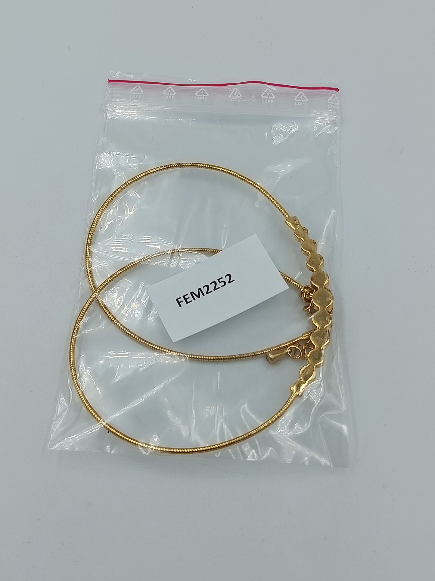 Funkelnde Elegante Halskette Goldfarben mit Strasssteinen