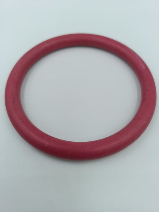 Schlichtes Auffälliges Vintage Armreif Pink Schlicht Rund