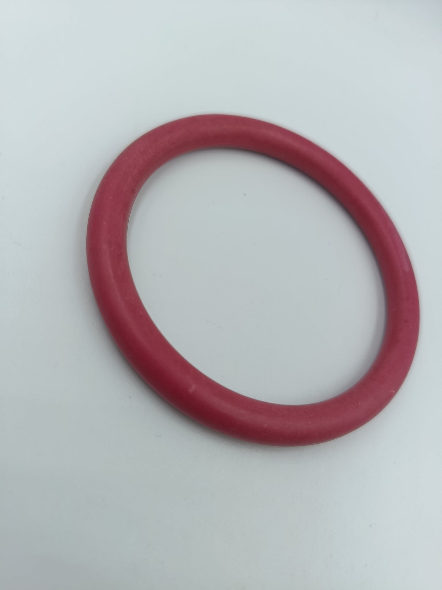 Schlichtes Auffälliges Vintage Armreif Pink Schlicht Rund