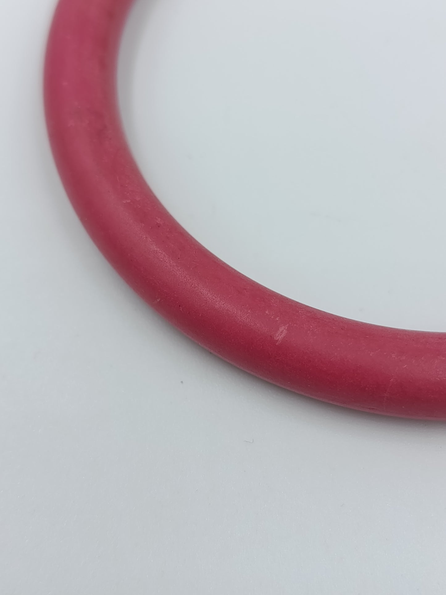 Schlichtes Auffälliges Vintage Armreif Pink Schlicht Rund