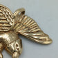 Vintage Anhänger Adler goldfarben kraftvolles Tiermotiv