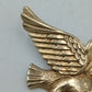 Vintage Anhänger Adler goldfarben kraftvolles Tiermotiv