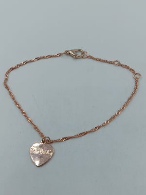 Pierre Cardin Armband Herz roségoldfarben  filigranes Design
