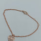 Pierre Cardin Armband Herz roségoldfarben  filigranes Design