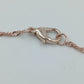 Pierre Cardin Armband Herz roségoldfarben  filigranes Design