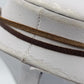 Boho Lederkette mit handbemaltem Anhänger  Unikat im Ethno-Stil