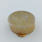 Vintage Pillendose  Schmuckdose mit Millefiori Glas rund  3,2 cm