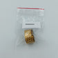 Vintage Pillendose  Schmuckdose mit Millefiori Glas rund  3,2 cm