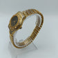 JB MOBIUS Damenarmbanduhr Goldfarben Strass Elastisch Vintage