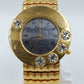 Romica Damenarmbanduhr Goldfarben Strass Elastisch Vintage Quartz