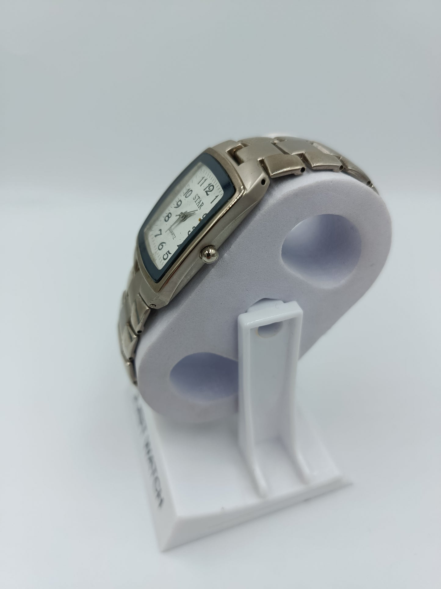 STAR Damenarmbanduhr Silberfarben Quartz Rechteckig Klassisch