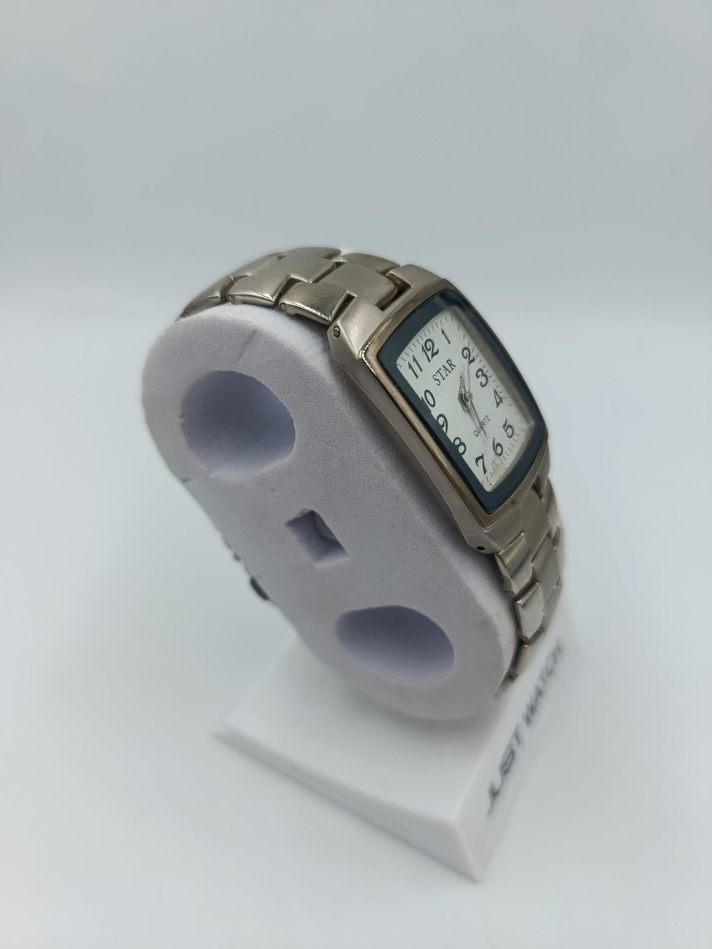 STAR Damenarmbanduhr Silberfarben Quartz Rechteckig Klassisch