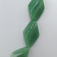 Vintage Jade Kette Grün Facettierte Steine Statement Halskette 53 cm