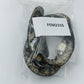 Statement Kette Schwarz Gold Netzoptik Strass Magnetverschluss 51 cm
