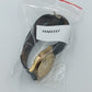 Junghans Quartz Armbanduhr Gold Damen Lederarmband Vintage Day-Date