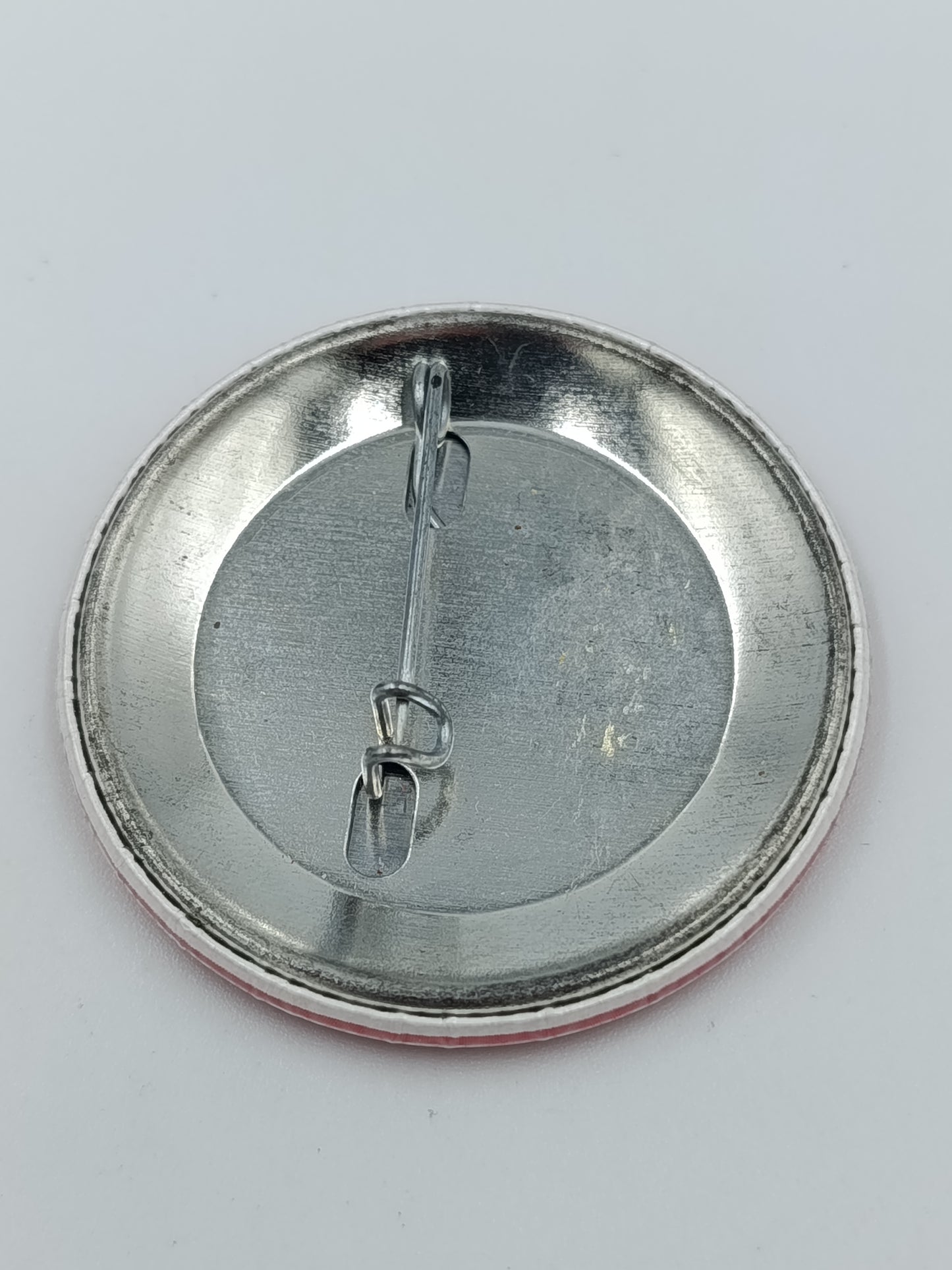 Vintage Button Je oller je doller Rot Pin Anstecker