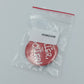 Vintage Button Je oller je doller Rot Pin Anstecker