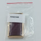 Vintage Pillendose Gold Bordeaux Metall Pill Box Tablettenbox
