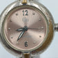 Damen Armbanduhr Go Rosé Zifferblatt Silber Metallarmband Vintage