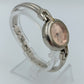 Damen Armbanduhr Go Rosé Zifferblatt Silber Metallarmband Vintage