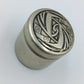 Kleine Metall Dose Etui Rund Ornamente Vintage Schmuckdose