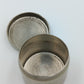 Kleine Metall Dose Etui Rund Ornamente Vintage Schmuckdose