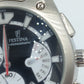 FESTINA Chronograph Herren Uhr Edelstahl Schwarz Silber 100m Datum Sportlich