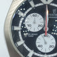FESTINA Chronograph Herren Uhr Edelstahl Schwarz Silber 100m Datum Sportlich