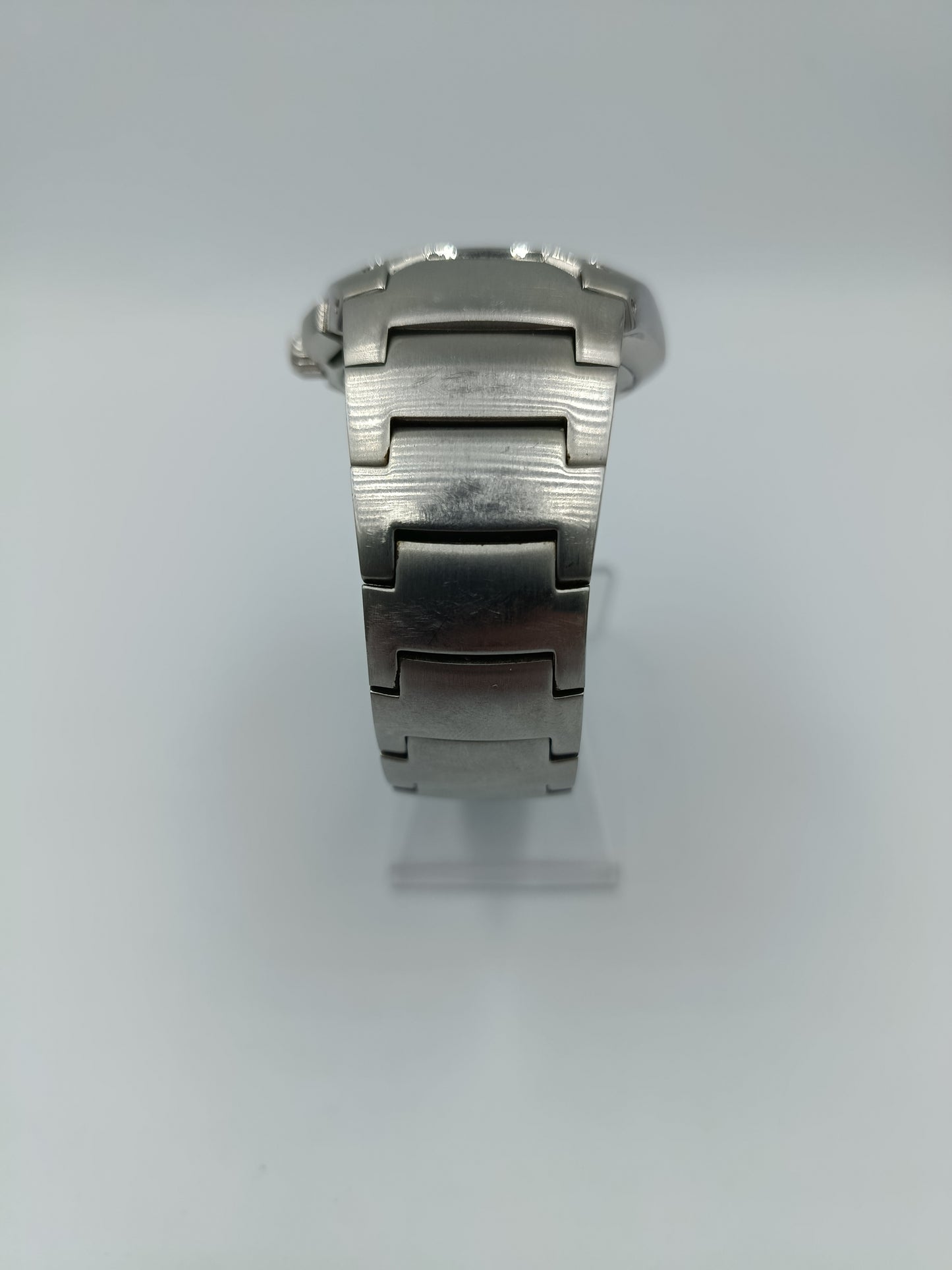 FESTINA Chronograph Herren Uhr Edelstahl Schwarz Silber 100m Datum Sportlich
