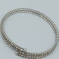 Elegantes Strass Armband silberfarben flexibel verstellbar