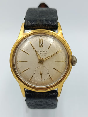 Junghans Trilastic 17 Jewels Vintage Herren Armbanduhr Handaufzug