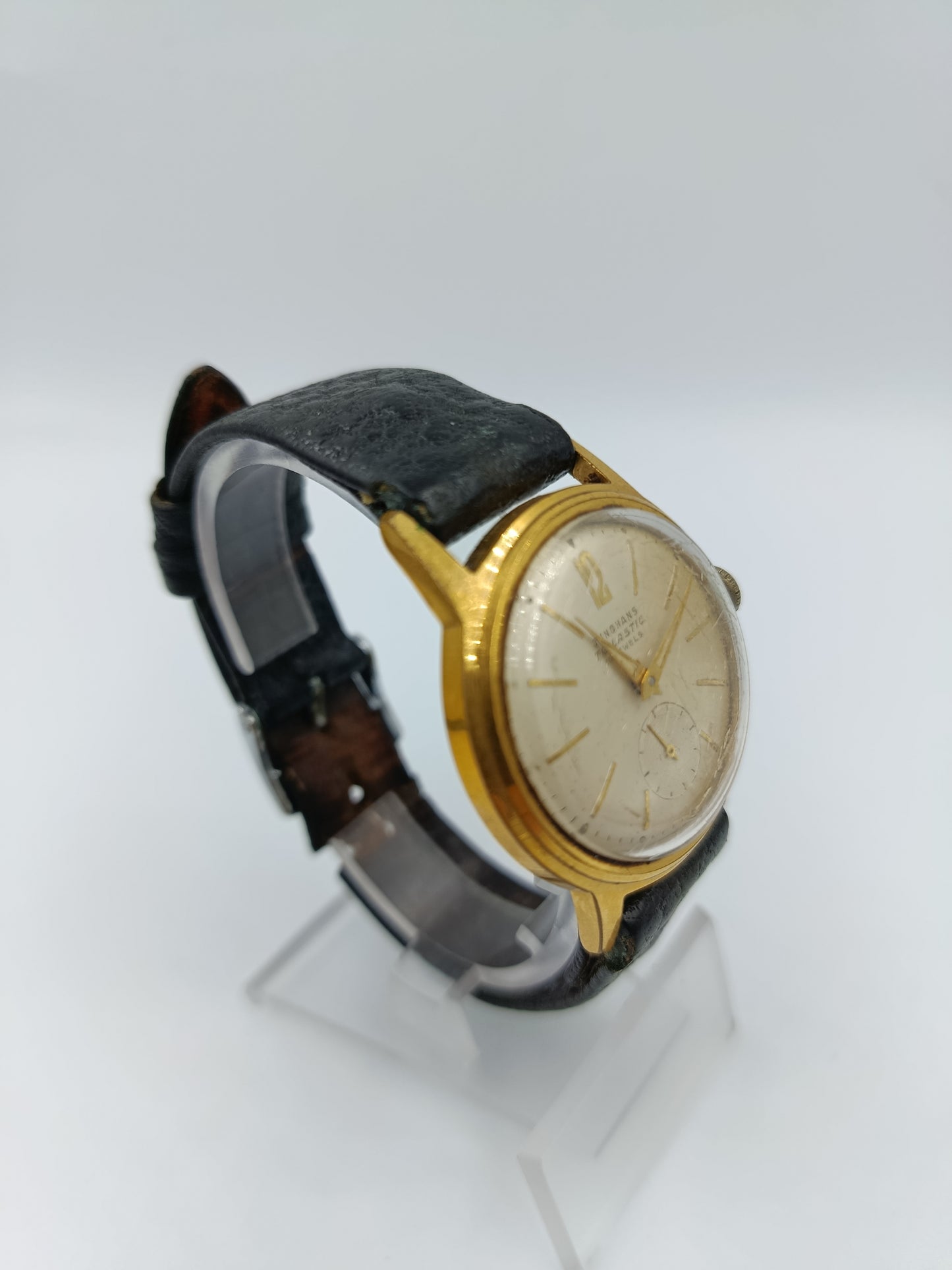 Junghans Trilastic 17 Jewels Vintage Herren Armbanduhr Handaufzug