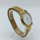 Certus Damen Uhr Goldfarben Quarz Armbanduhr Elastisches Band