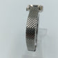 Damen Uhr Silberfarben mit blauem Zifferblatt Vintage Stil