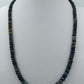 Edelstein Kette facettiert multicolor 925 Silber Verschluss 50 cm