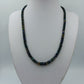 Edelstein Kette facettiert multicolor 925 Silber Verschluss 50 cm