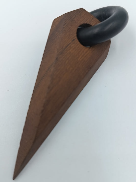 Außergewöhnliche Vintage Anhänger aus Holz in markanter