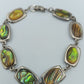 Vintage Perlmutt Armband Abalone Schimmer Unikat