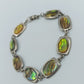 Vintage Perlmutt Armband Abalone Schimmer Unikat