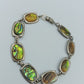 Vintage Perlmutt Armband Abalone Schimmer Unikat