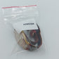 Swatch Armbanduhr Vintage Damen Uhr Transparent Stoffarmband Muste